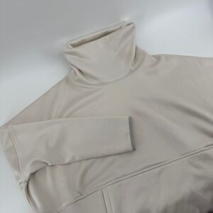 The North Face Women's Oversized Canyonlands Funnel Neck Pullover Fleece M Ivory